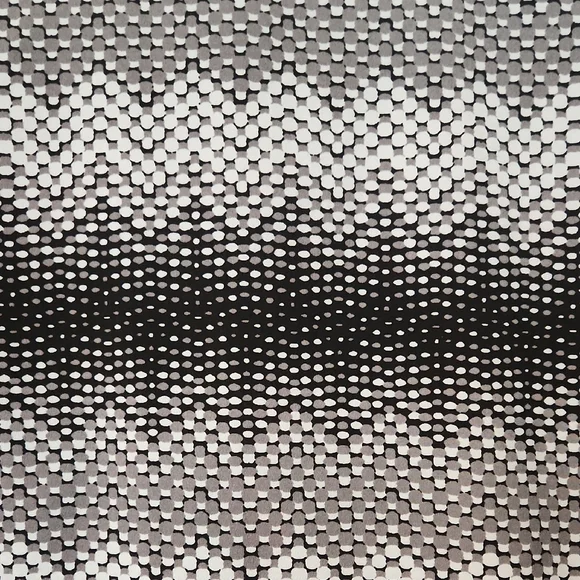 Womens Croft & Barrow Polka Dot Textured Blouse Size Large - Picture 4 of 5